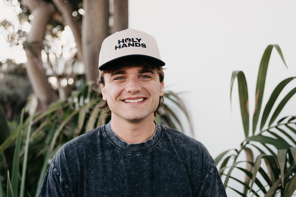 HOLY HANDS TRUCKER HAT